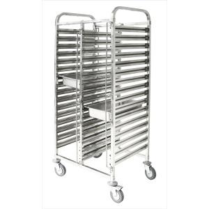 Trolley Gastronorm Double 1/1 32 Pan Cap