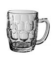 Glass Dimple Beer Mug Cert 285ml  Kh