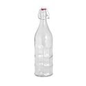 Bottle Glass 1 Lt Dimpled Swingtop Econo