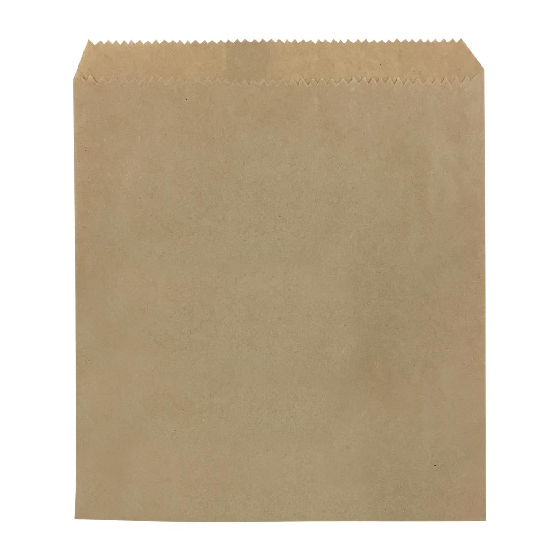 Bags Brown Paper No1 Square Flat 200x165