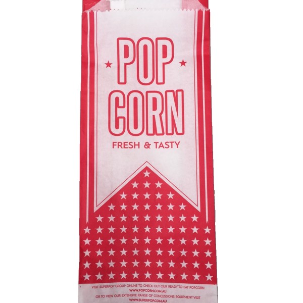 Bag Popcorn Small 40-45gm 22x12cm Printd