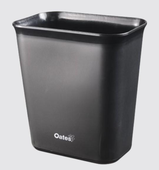 Bin Desk 10ltr Black 272wx180dx305h