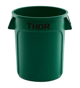 Bin Thor 75ltr Green Round