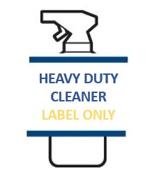 Label Only 750ml Heavy Duty Cleaner