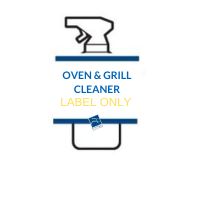 Label Only 750ml Oven Grill Cleaner