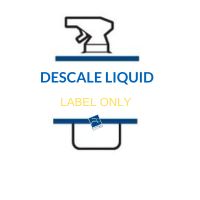 Label Only 750ml Descale Liquid(Hunter)