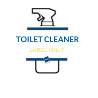 Label Only 750ml Washroom/Toilet Cleane