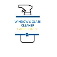 Label Only 750ml Window/Glass Cleaner