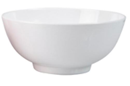Bowl White Melamine 17cm Soup/Noodle