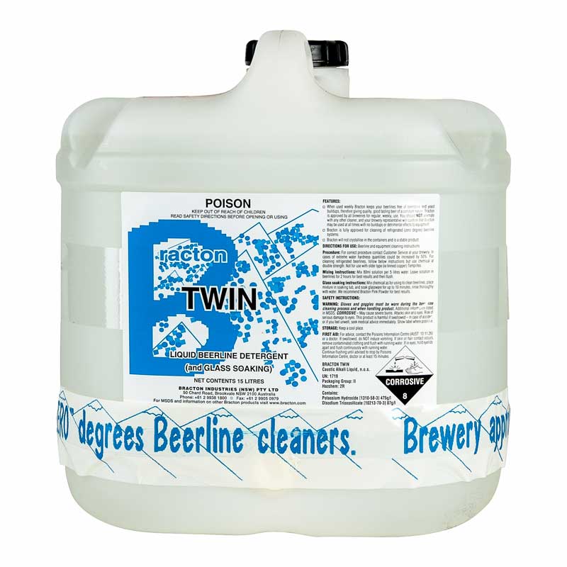 Bracton Beerline Cleaner 15lt Twin