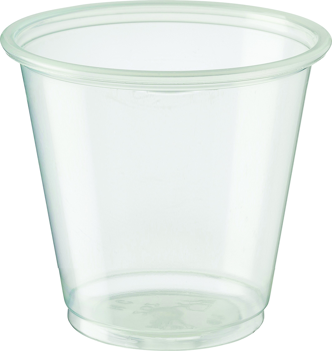 Cups Plastic 104ml Sol-Tk35 Clear
