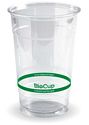 Cup Plastic Biopak 600ml Clear