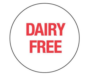 Day Dot Dairy Free Sticker 24mm