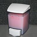 Dispenser Soap Clearvu 900ml Smoke/White