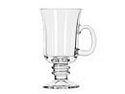 Glass Irish Coffee 2ring Stem Mug 236ml
