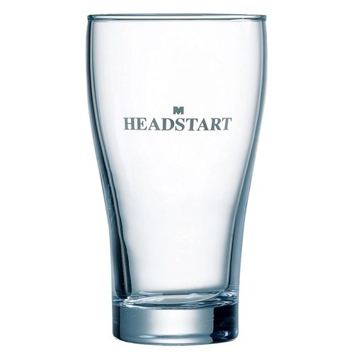 Glass Conical Headstart 425ml Tempered