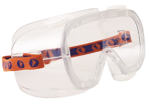 Goggles "Supa-Vu" Budget Clear Chemical