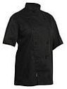 Jacket Prochef Black 4x-Lrg Short Sleeve