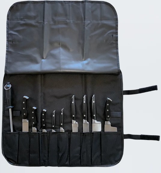 Knife Satchel/Wrap Aussie Chef 10 Pocket