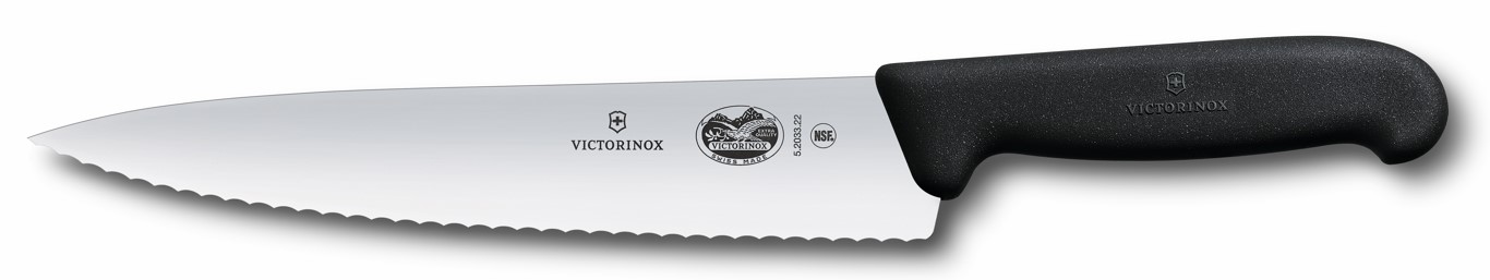 Knife Victorinox Carving 19 Cm Wavy Edge