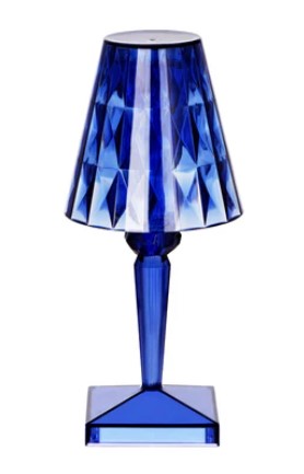 Lamp Table Crystal Cordless Blue 120x260