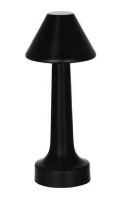 Lamp Table Helena Cordless Blk 97x220