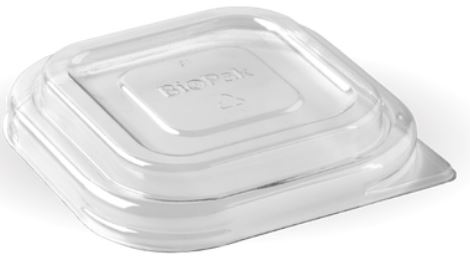 Lid Biopak Dome Clear For Square Contain