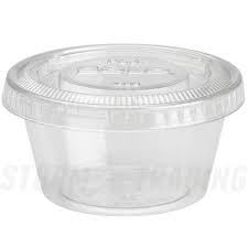 Lids Plastic For P100 Container Natural