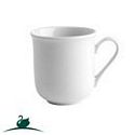 Mug Bistro Coffee White 260ml W/Lid