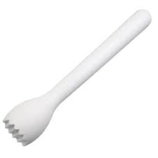 Muddler Stick Plastic White 21cm