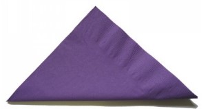 Napkins 2 Ply Dinner Purple (1000)