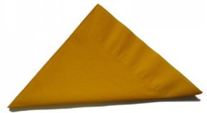 Napkins 2 Ply Lunch Gold Yellow