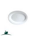 Plate Bistro Oval 235mm White
