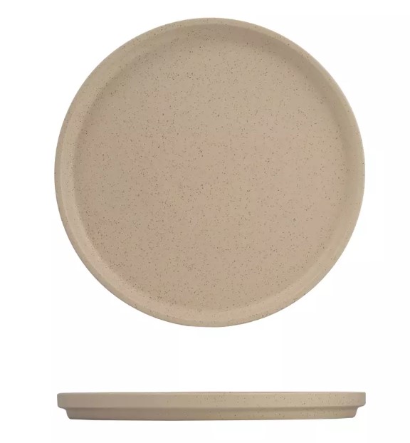 Plate Luzerne Dune Clay Stack 270mm