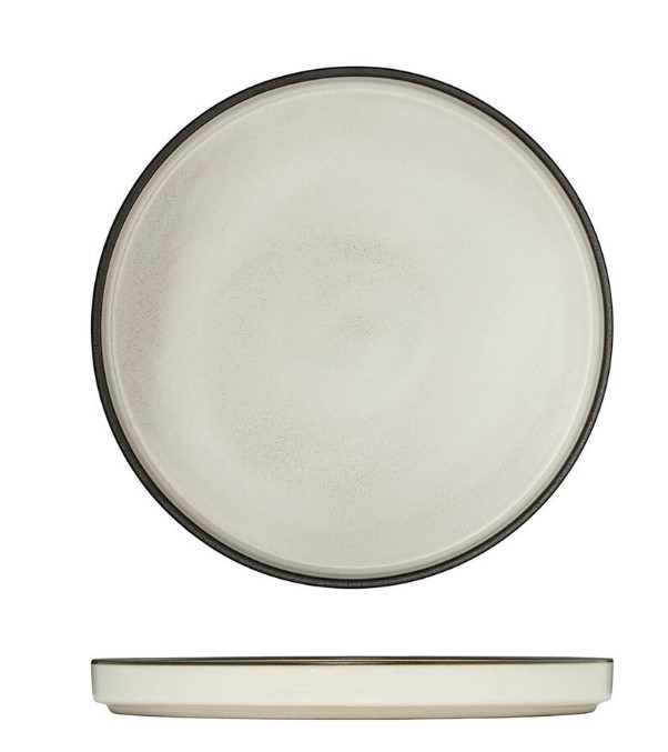 Plate Luzerne Mod Dusted White 200mm