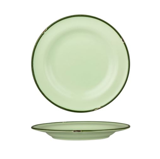 Plate Luzerne Tintin Green/Green 210mm