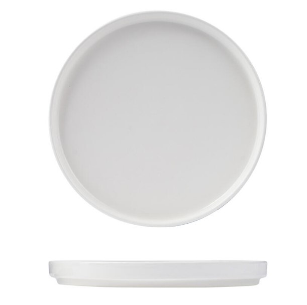 Plate Sango White Stackable 260mm