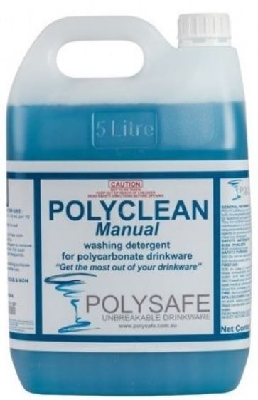 Polyclean Manual Glass Detergent 5l