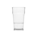 Glass Polycarb Nonic 550ml Pint Stack