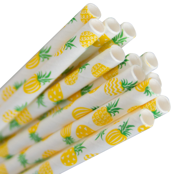 Straw Paper 200mm Pineapple