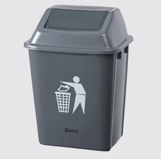 Tidy Flip Bin 60 Litre Grey