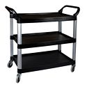 Trolley 3 Tier Clearing Black 1060x480