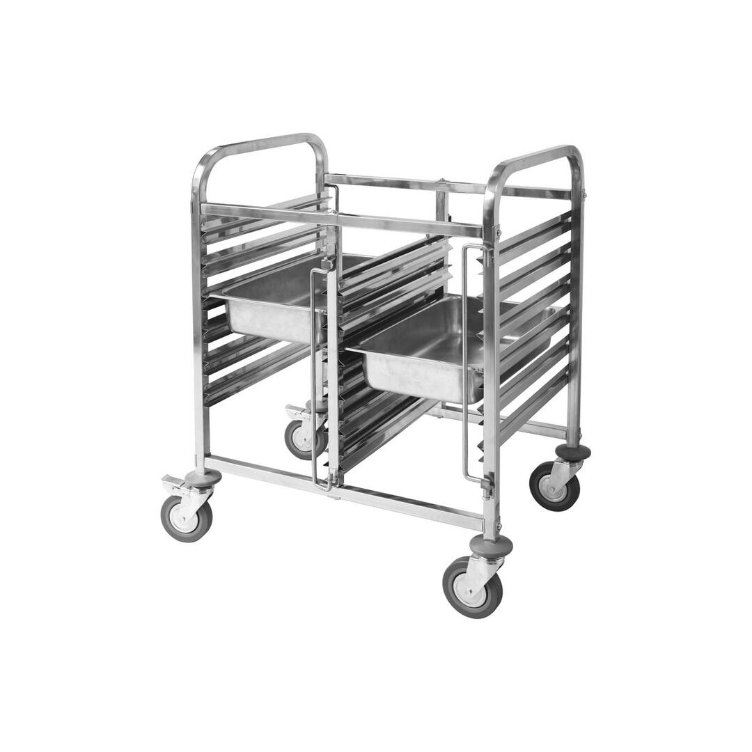Trolley Gastronorm Double 740x550x1000