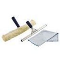 Window Cleaning Kit Squeege,Cover&Cloth