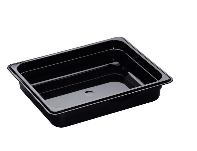 Steam Pan 1/2 X 65mm Cambro Black 3.9ltr