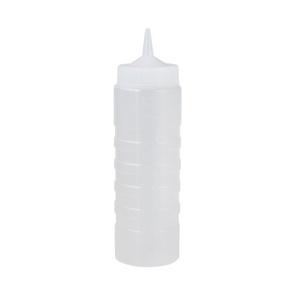 Sauce Bottle Clear Graduated 750ml