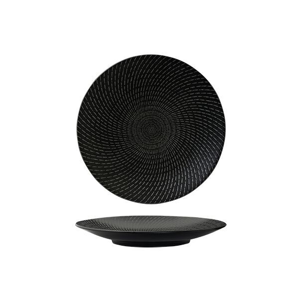 Plate Luzerne Zen 205mm Black