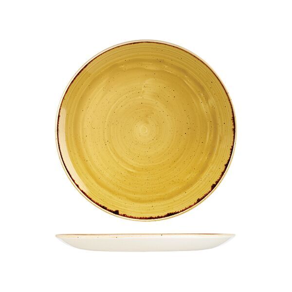 Plate Churchill Mustard Yellow 260mm