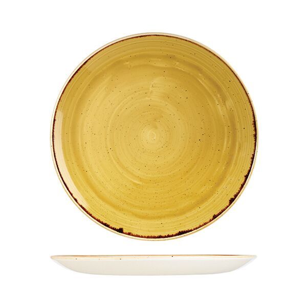 Plate Churchill Mustard Coupe 288mm