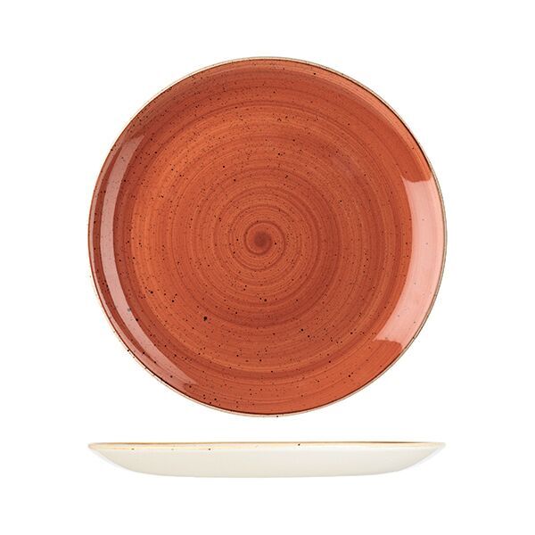 Plate Churchill Spiced Orange 288mm